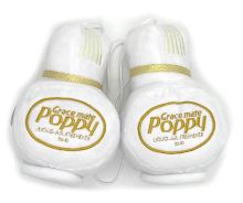 Plyšové POPPY lahvičky – bílé